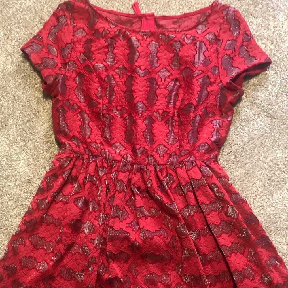 Lovely Anthropologie Ref Dress with Silver accents